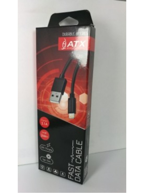  USB CABLE IPHONE BLACK