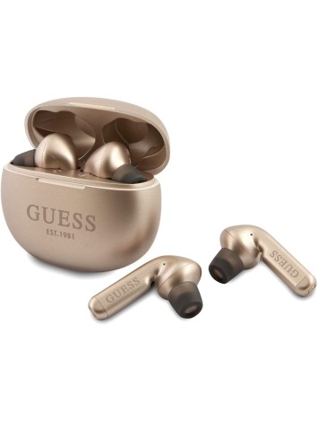 GUESS WIRELESS BLUETOOTH EARBUDS  GOLD