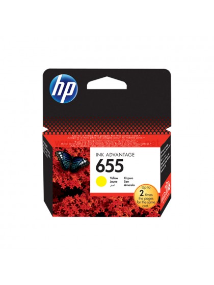  HP INK 655 YELLOW