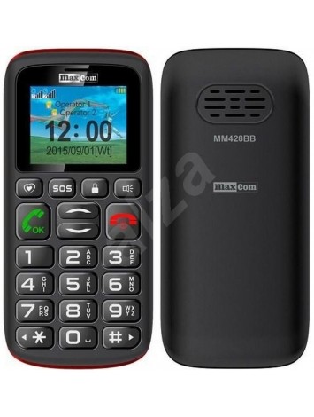  MAXCOM MM428BB BLACK+RED